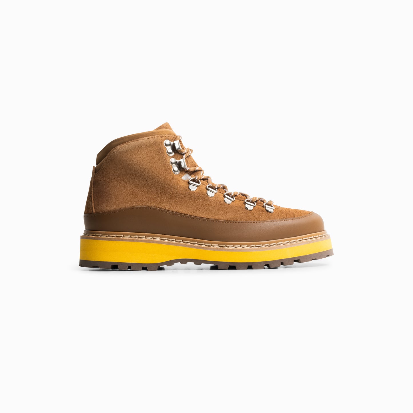 W's Core Cap Suede, Cognac Yellow