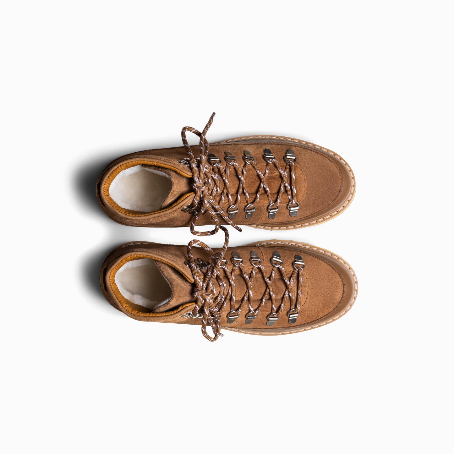 W's Core Cap Suede, Cognac Yellow
