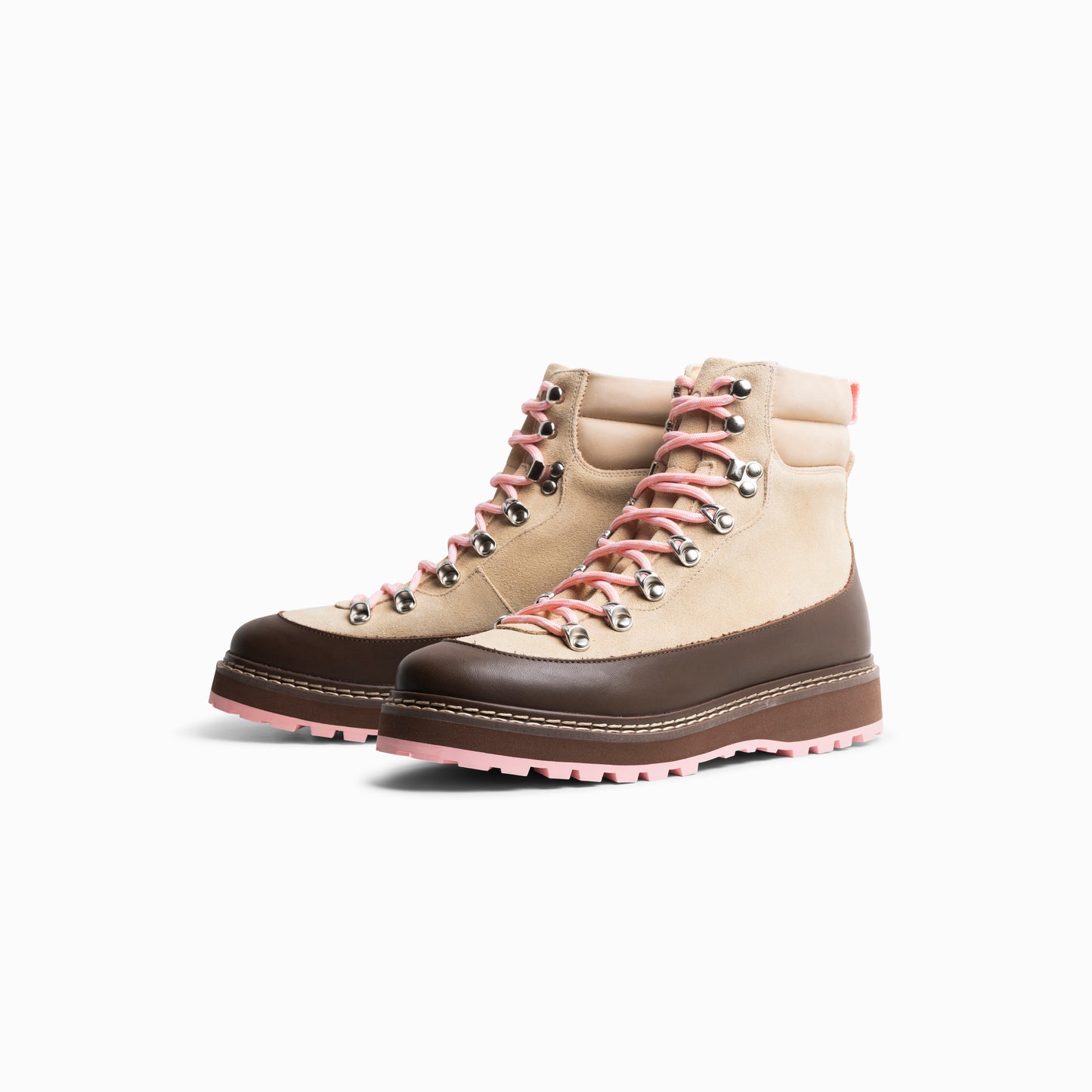 W's Hiking Cap, Sand Brown/ Pink