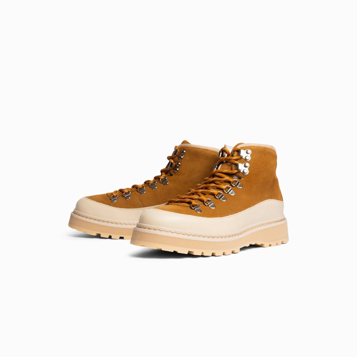 W's Core Cap Suede, Cognac Cream