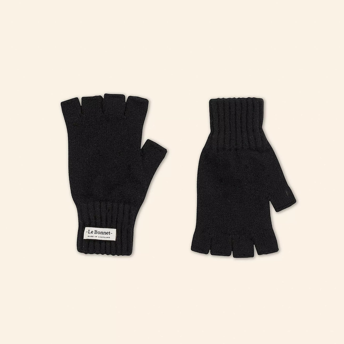 Fingerless Gloves, Onyx