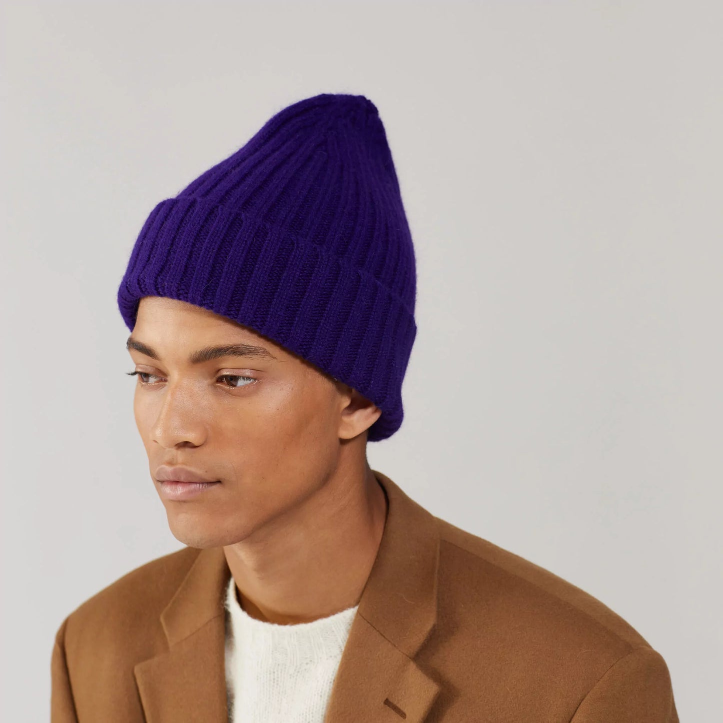 Large Beanie, Indigo