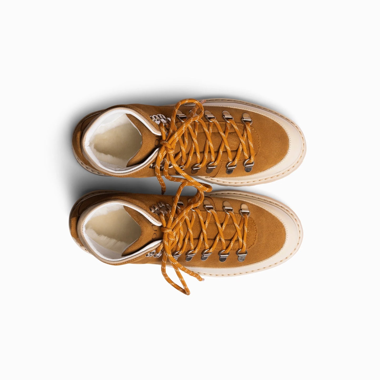 W's Core Cap Suede, Cognac Cream
