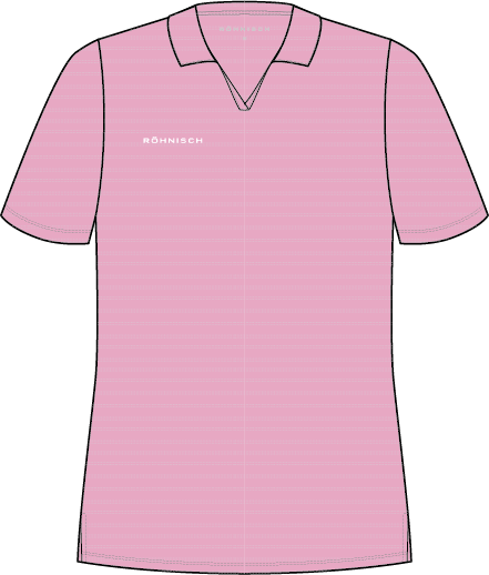 Air weave poloshirt - Begonia Pink