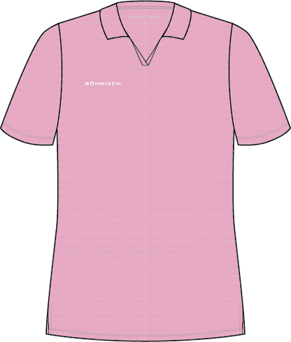 Air weave poloshirt - Begonia Pink