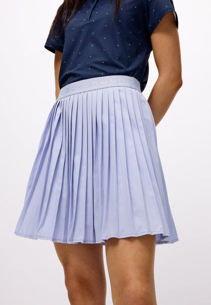 Breezy Pleated Skort - Icelandic Blue