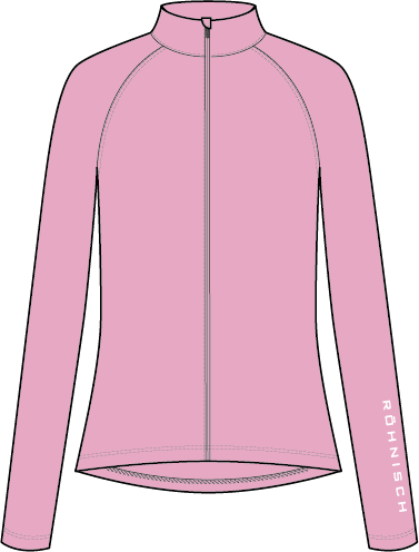 Nicky Full Zip - Begonia Pink