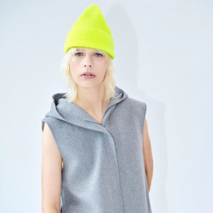 Beanie, Fluo Yellow