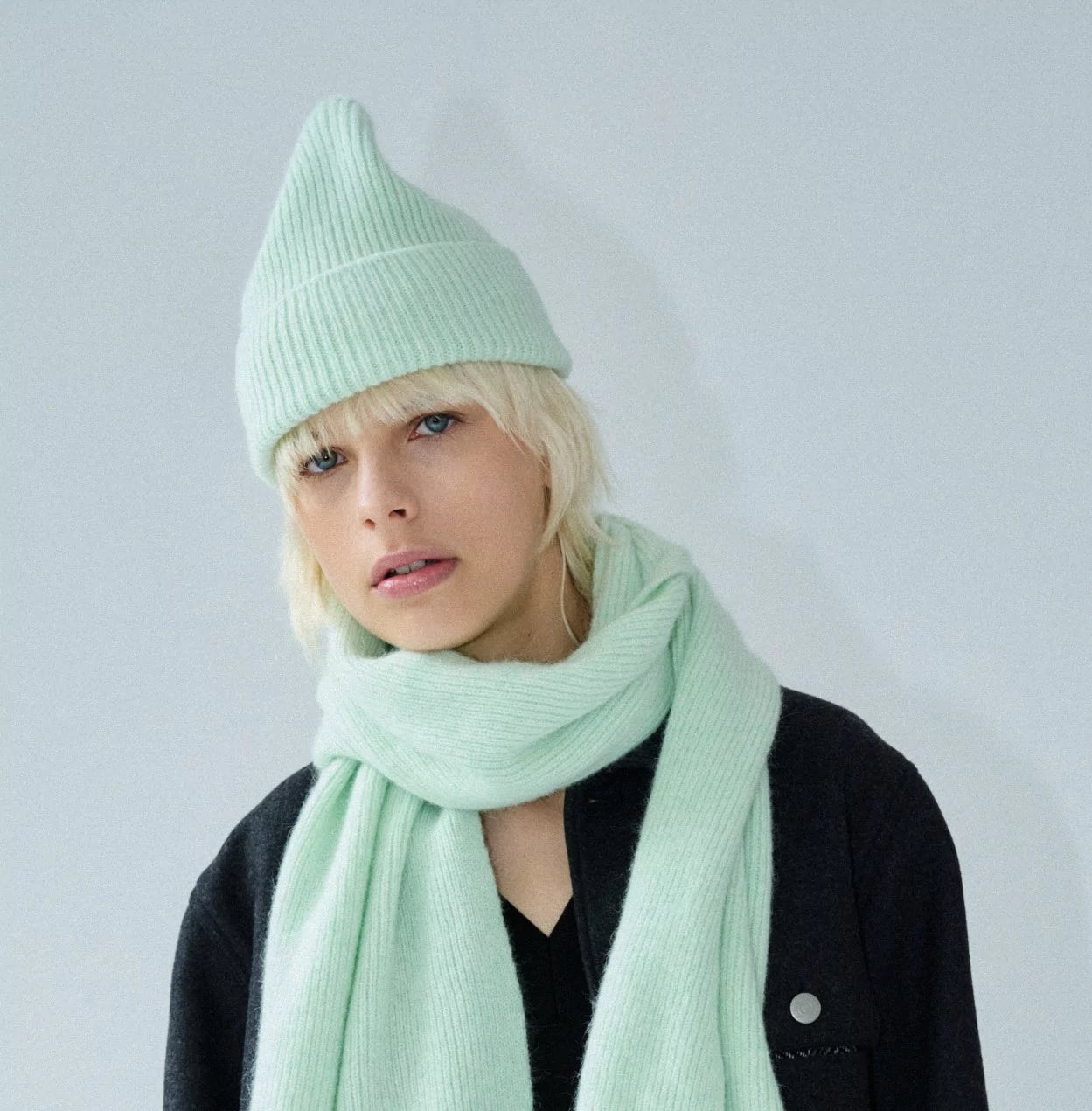 Scarf, Soft Mint
