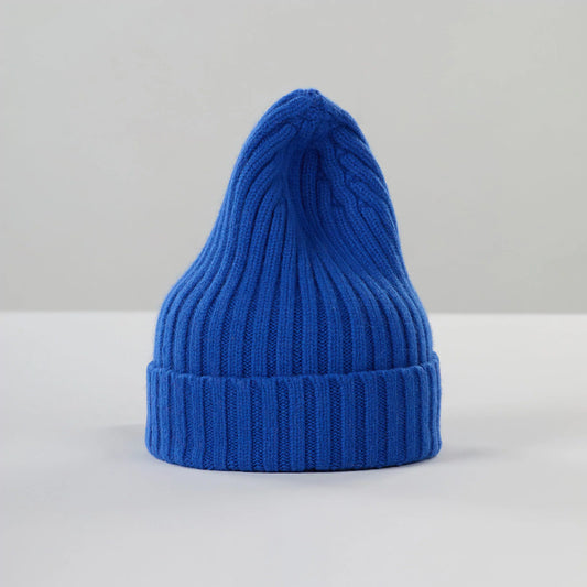 Large Beanie, Royal Azure