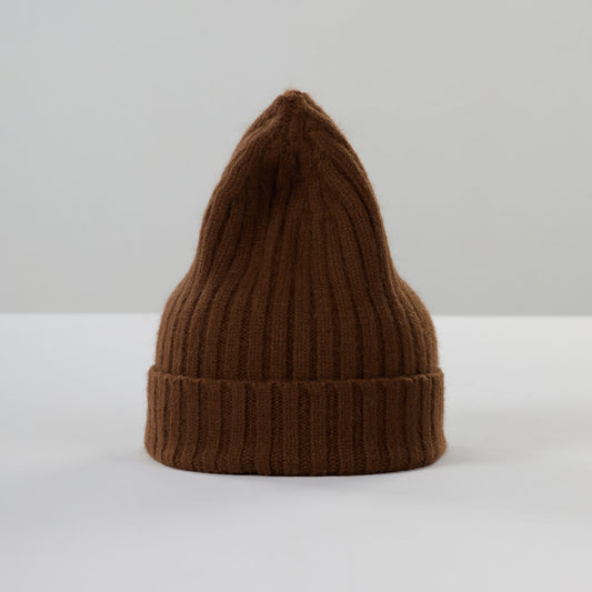 Large Beanie, Walnut