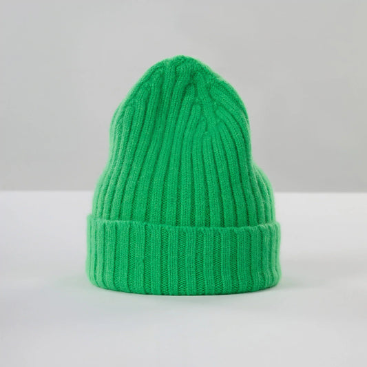 Large Beanie, Neon Green