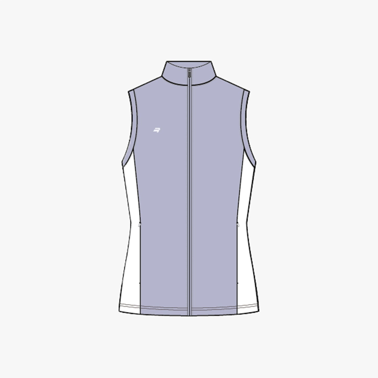 Blake Thermal Midlayer Vest - Icelandic Blue