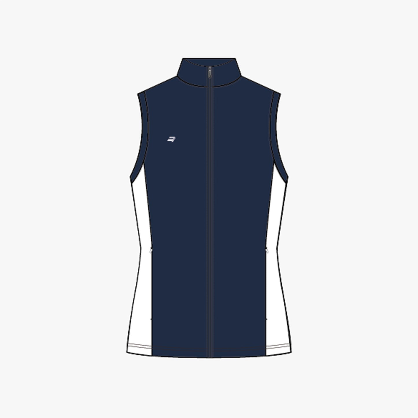 Blake Thermal Midlayer Vest - Navy
