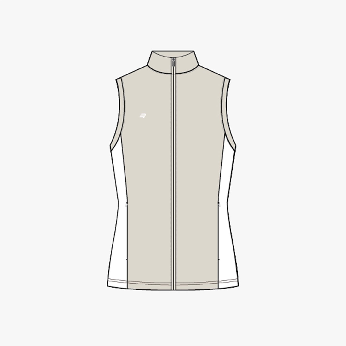 Blake Thermal Midlayer Vest - Oatmeal