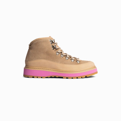 W's Core Cap Suede, Beige Pink