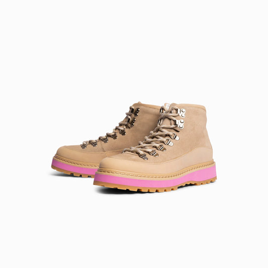 W's Core Cap Suede, Beige Pink