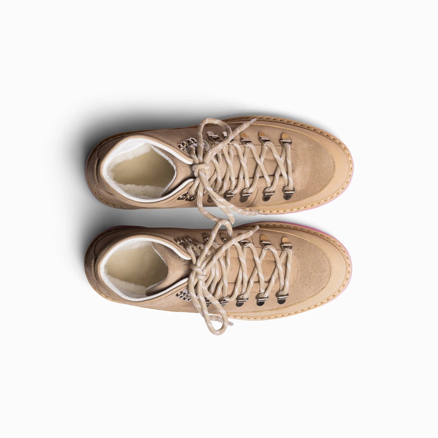 W's Core Cap Suede, Beige Pink