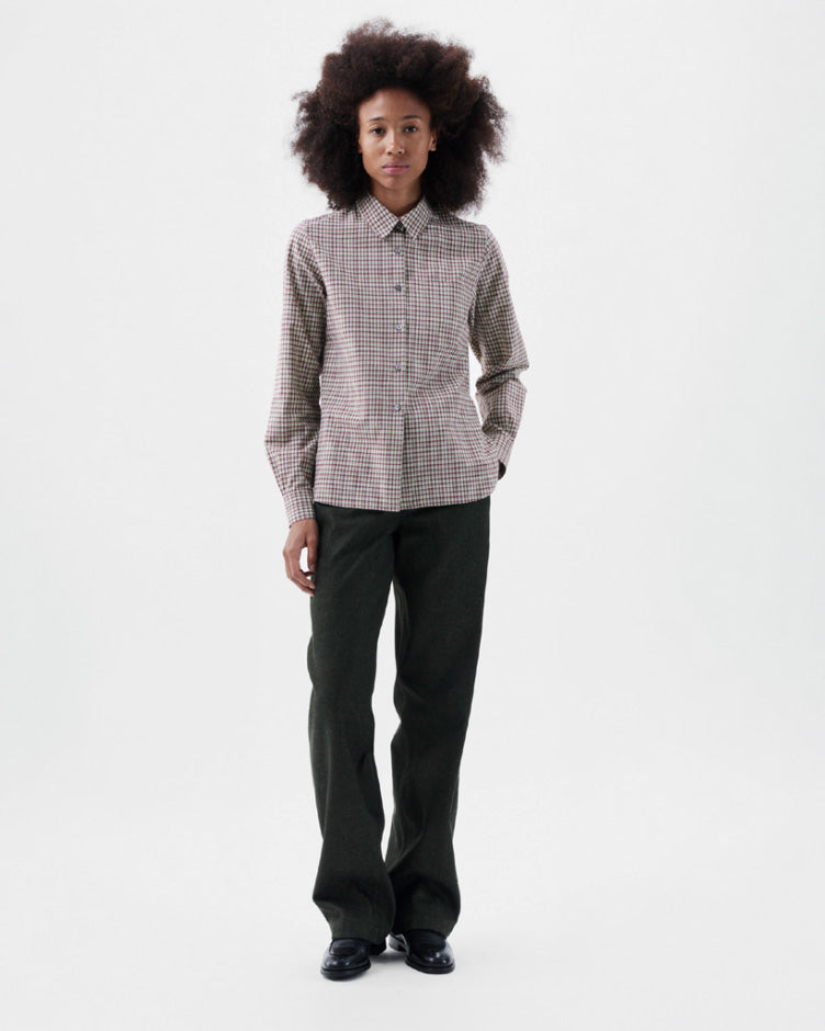 Comi Shirt - 3D Check - 100% Cotton