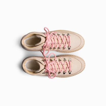 W's Core Cap Suede, Sand Pink