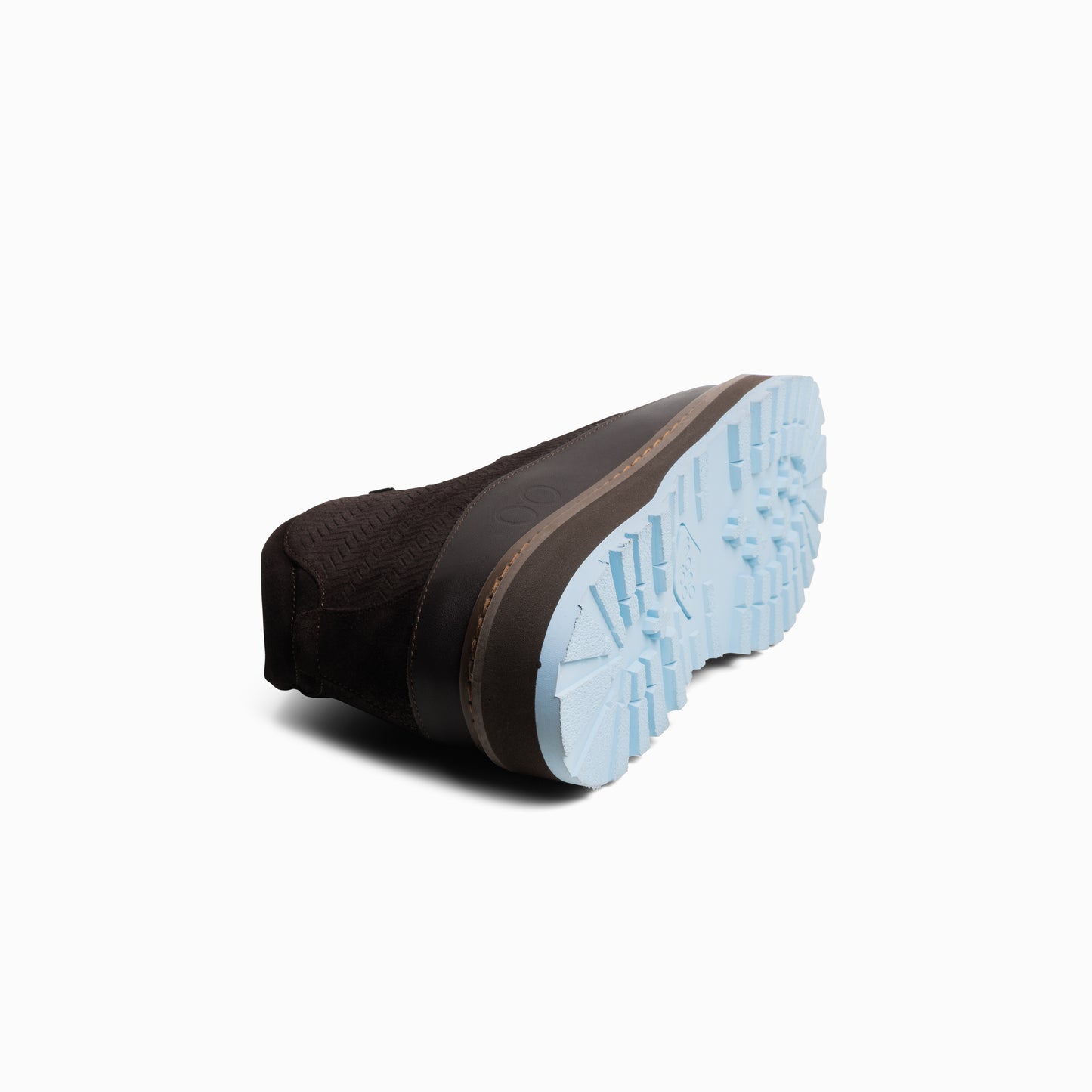 W's Core Cap Suede, Chocolate Light Blue