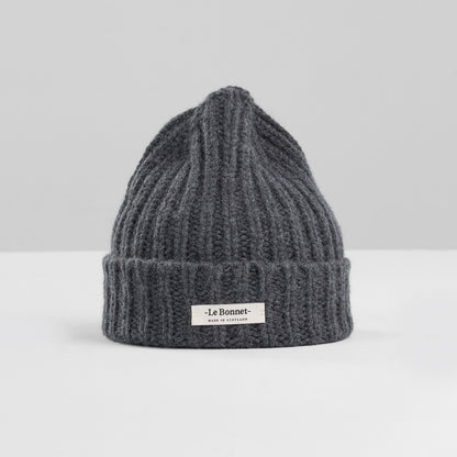 Beanie Logo, Graphite