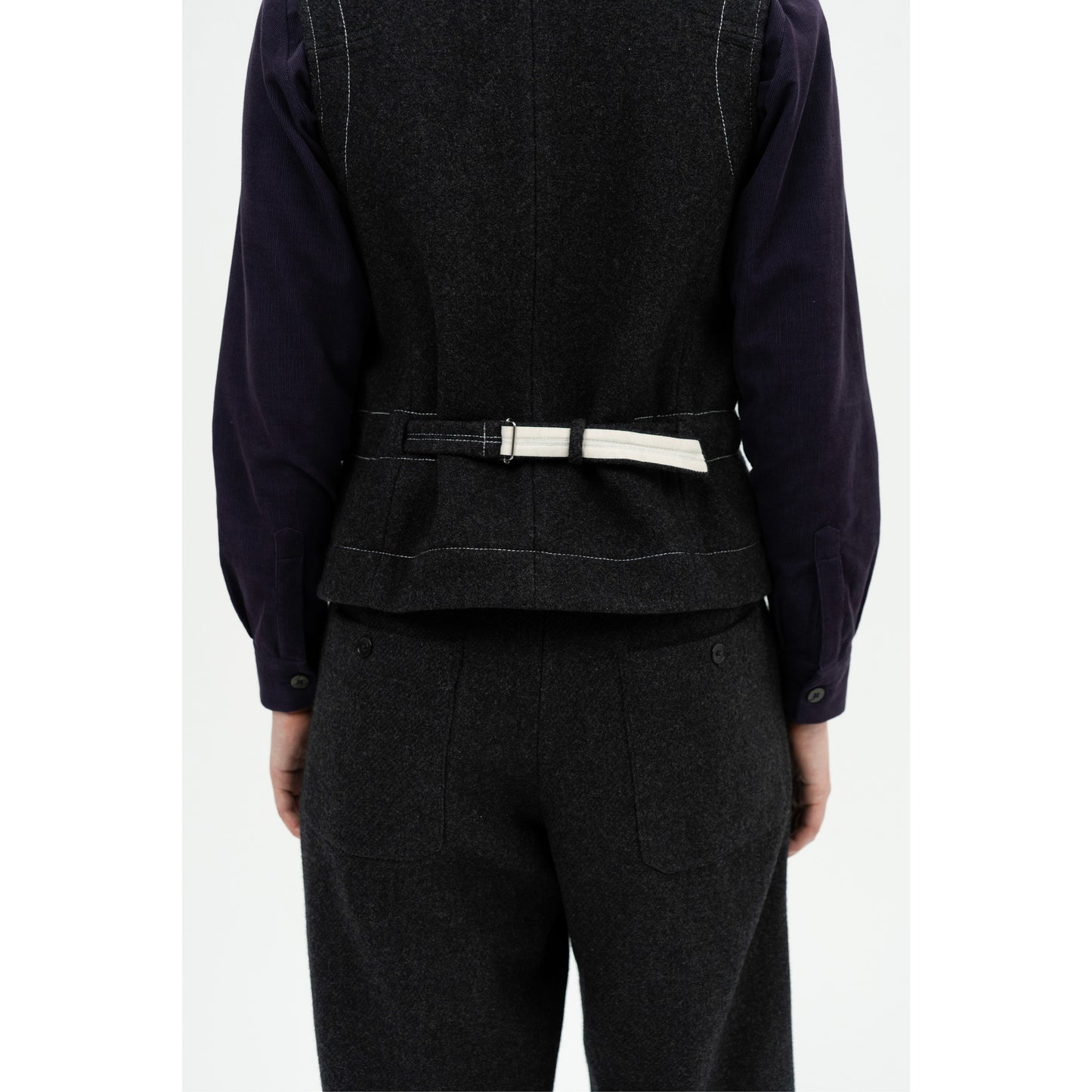 Vesper Vest - Charcoal