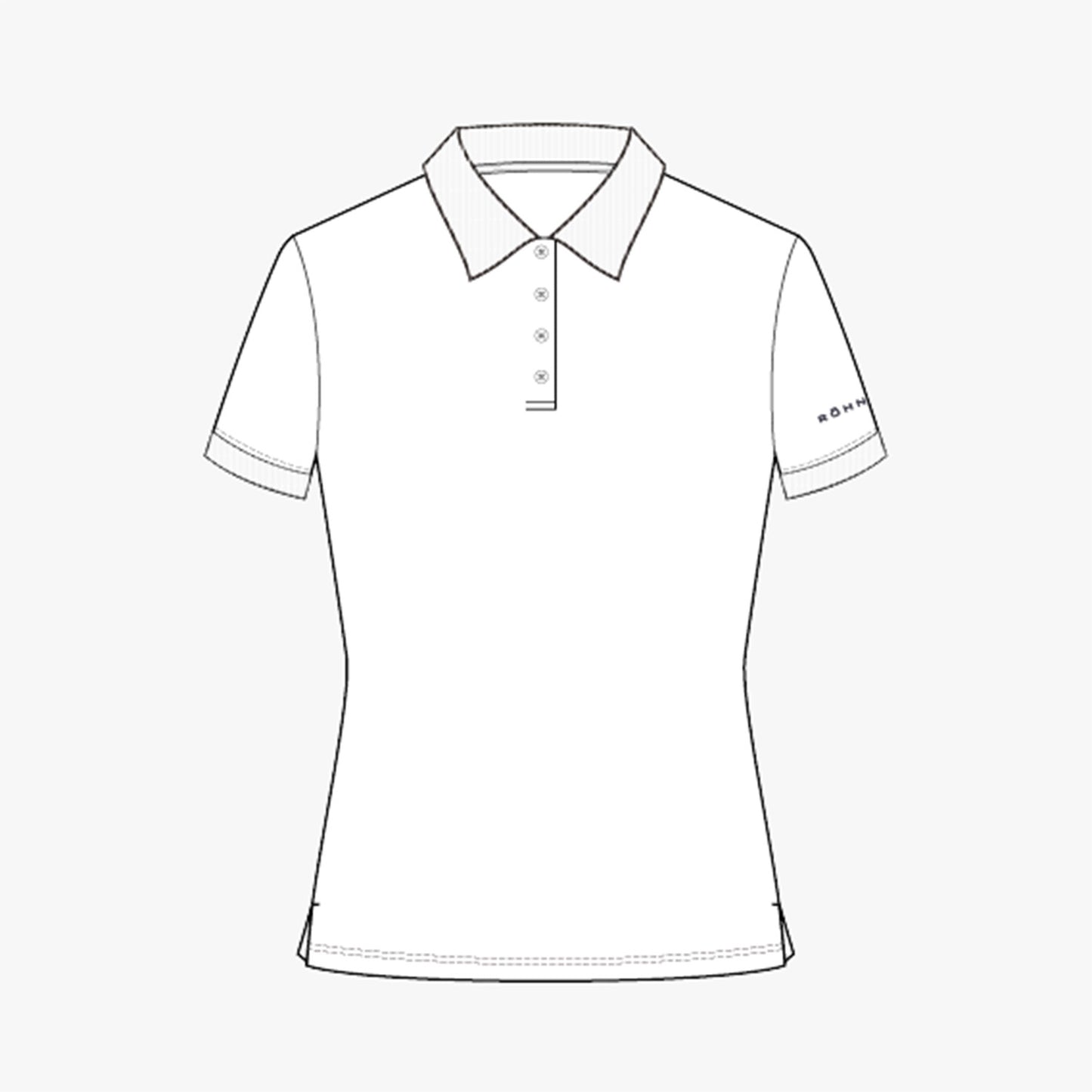 Miriam Poloshirt - Pure White