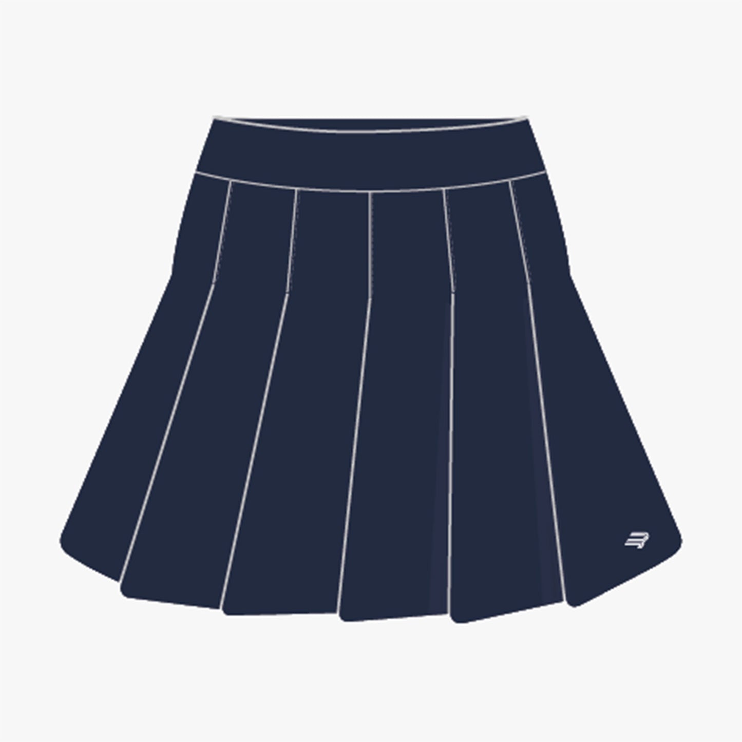 Nicky Pleated Skort - Navy