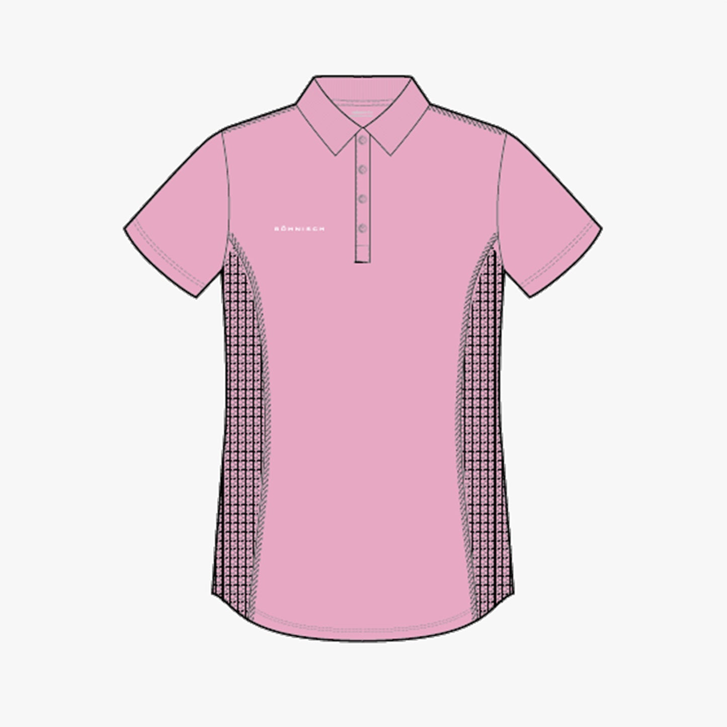 Nicky Poloshirt - Begonia Pink
