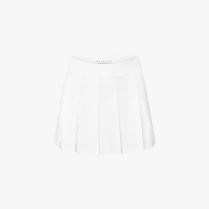 Nicky Pleated Skort - White