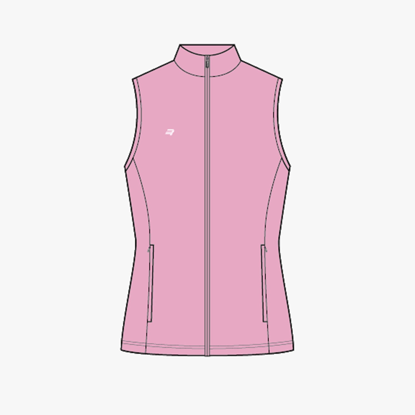 Packable Ultralight Vest - Begonia Pink