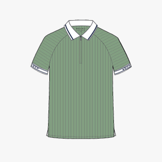 Rib poloshirt - Mistletoe