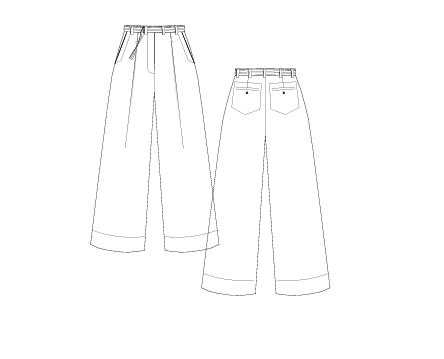 Rachel Pants - Classic Denim