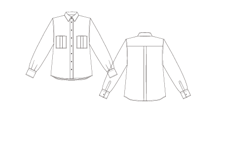 Sterne Fil-a-fil Cotton Shirt
