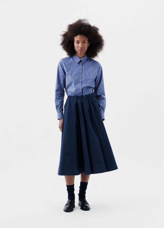 Schrol Skirt - Classic Poplin - 100% Cotton