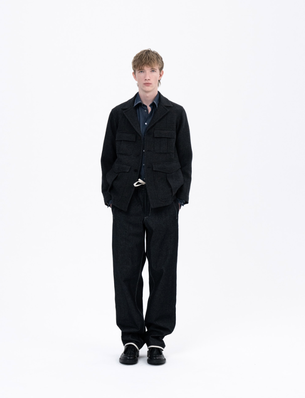 Albert Jacket - Charcoal