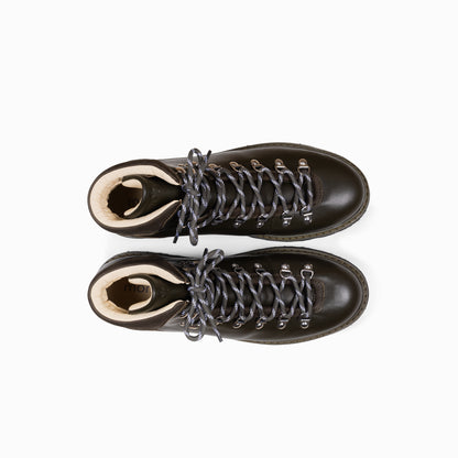 W's Tag Leather -  Olive