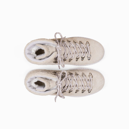 W's Tag Hairy Suede - beige