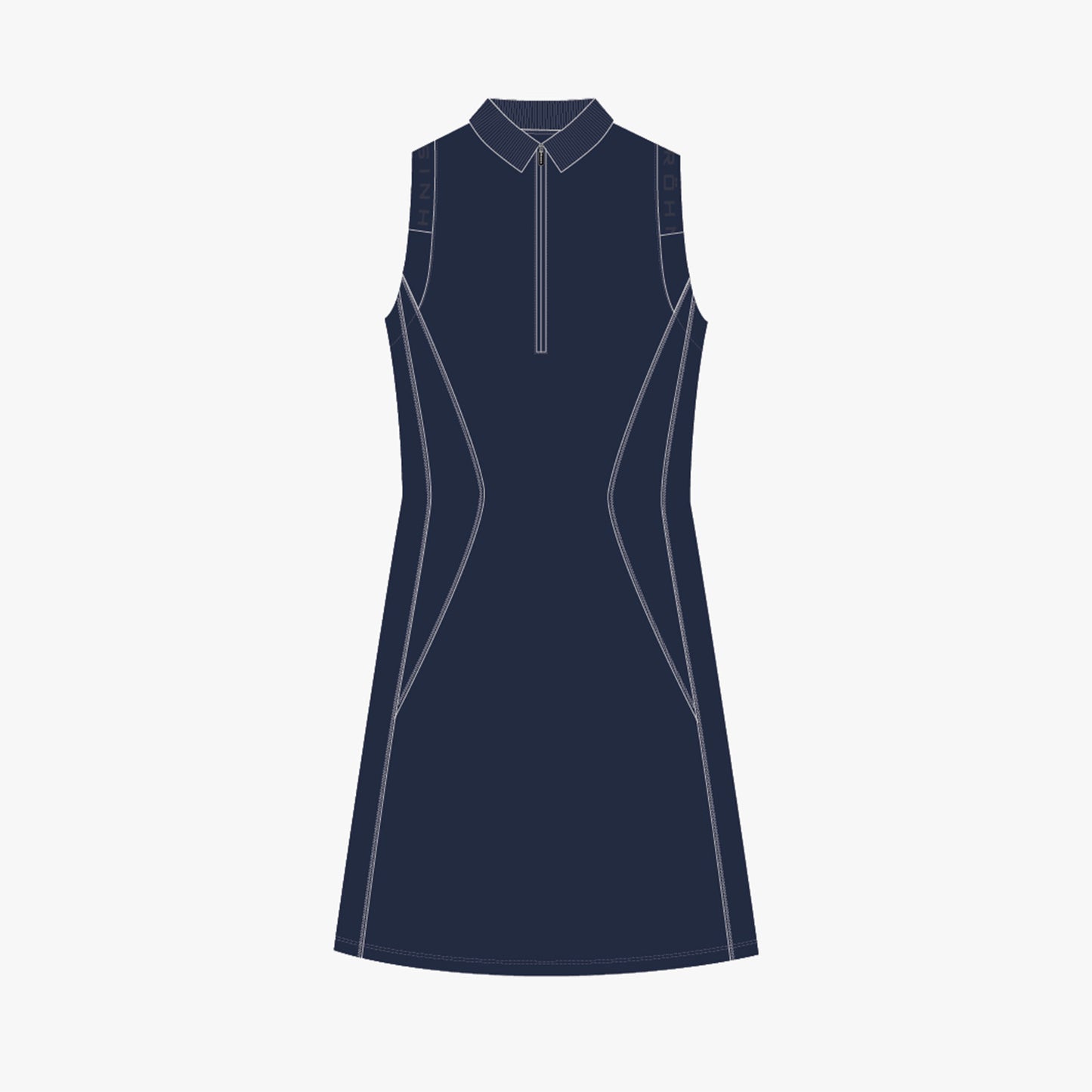 Tech Logo Golf Dress - Navy