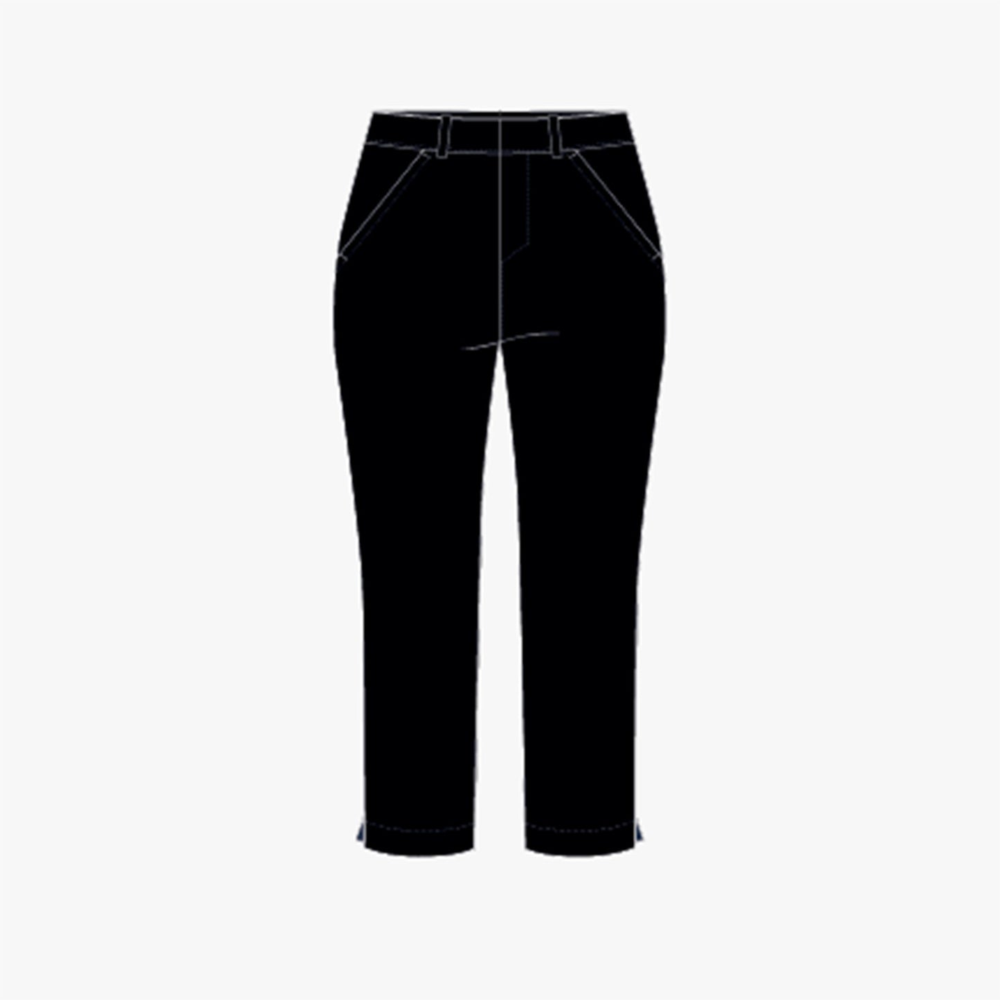 Ultimate performance capri - Black