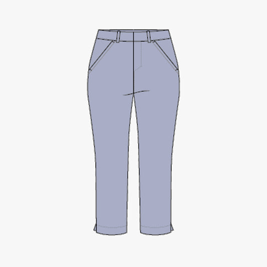 Ultimate performance capri - Icelandic Blue