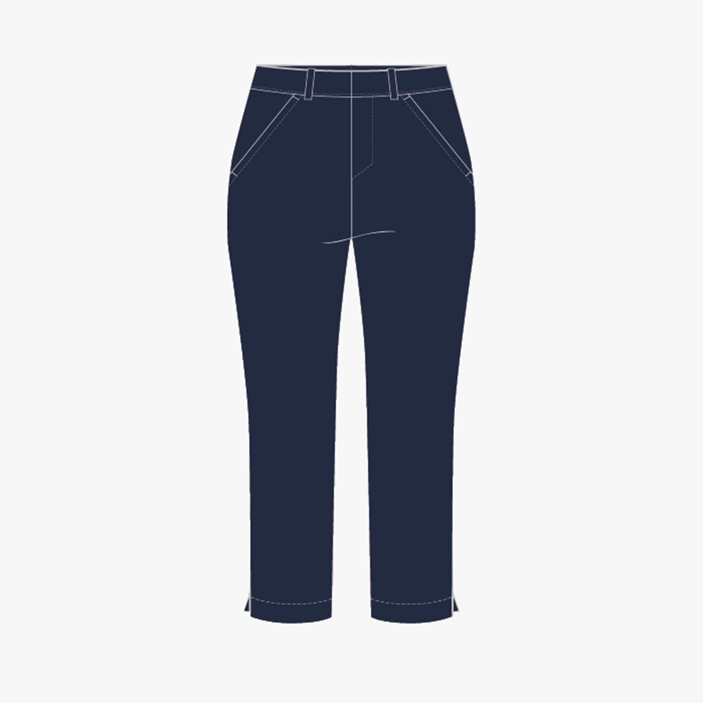 Ultimate performance capri - Navy