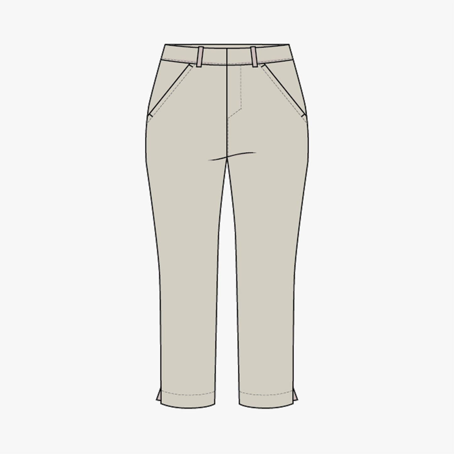 Ultimate performance capri - Oatmeal