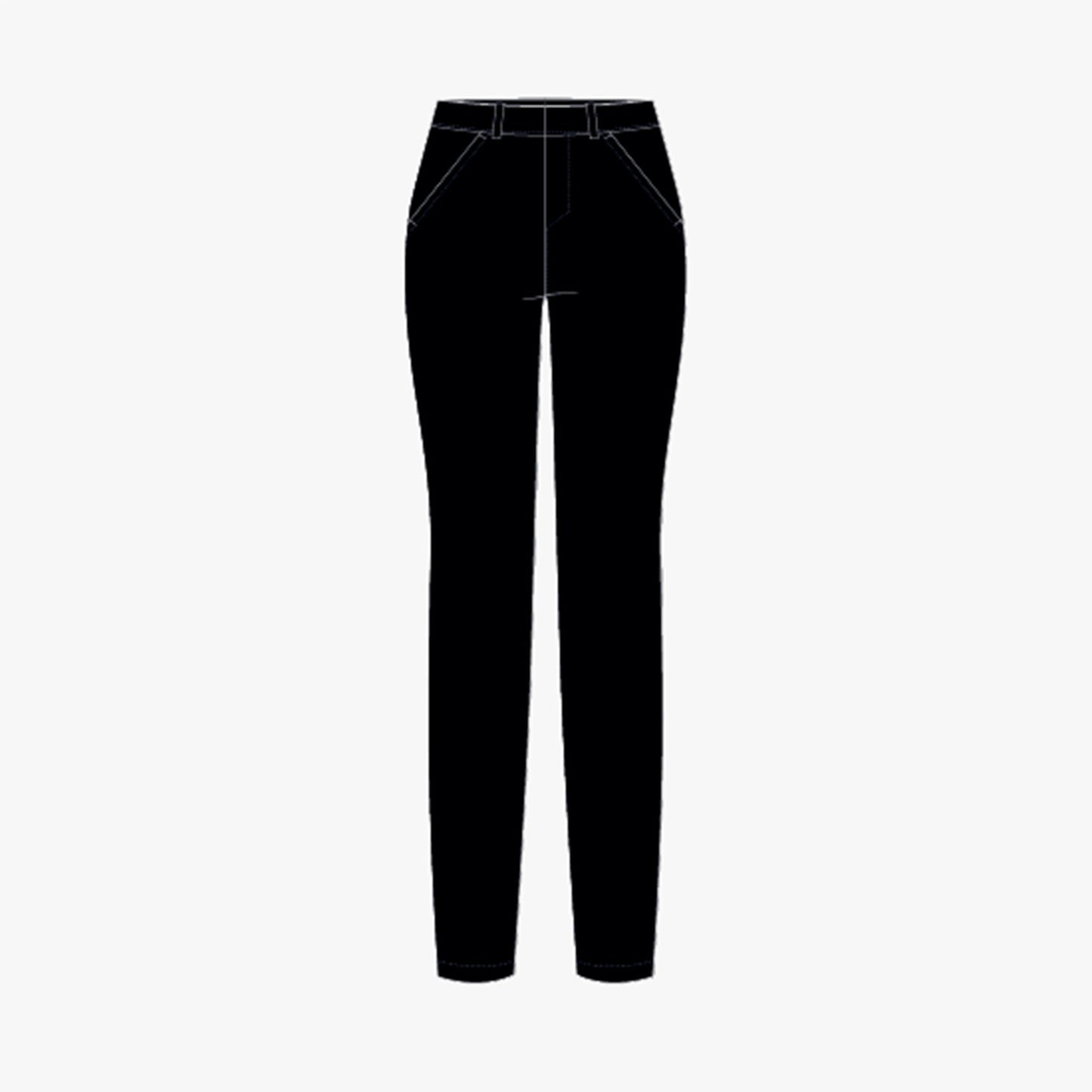 Ultimate performance chinos - Black