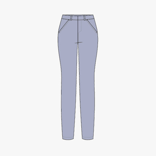 Ultimate performance chinos - Icelandic Blue