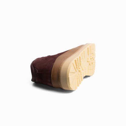 W's Core Cap Suede, Wine Cognac