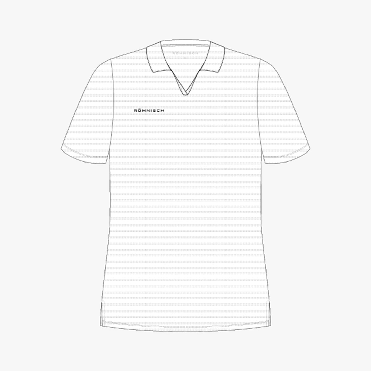 Air weave poloshirt - White