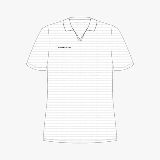 Air weave poloshirt - White