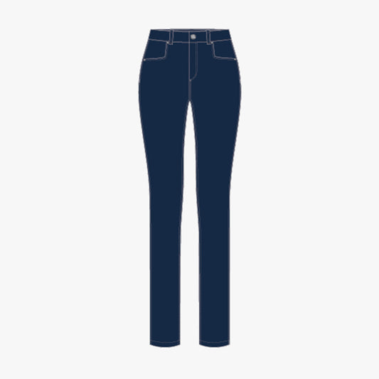 Chie Comfort Pants 32 - Navy
